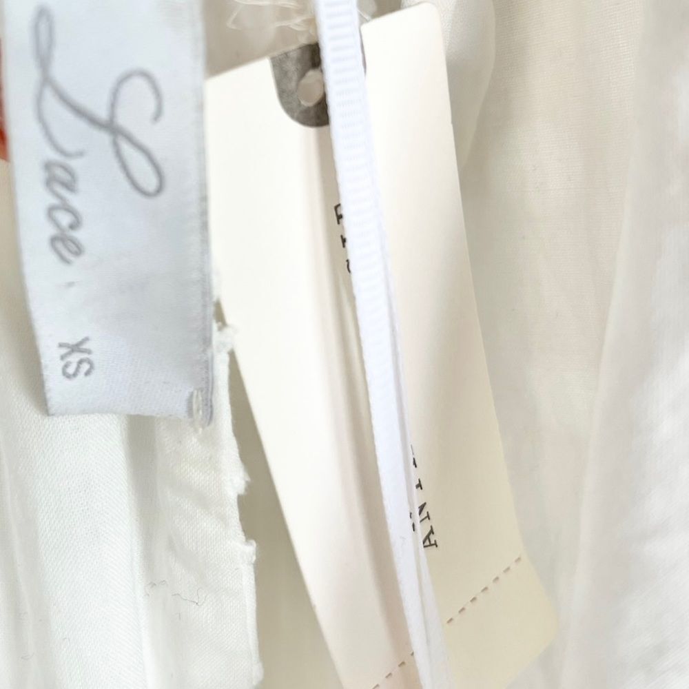 Nwt Anthropologie Lace The Label White Eyelet Cutout Maxi Halter Wedding Dress - Picture 8 of 8